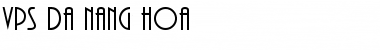 Download VPS Da Nang Hoa Regular Font Title Preview