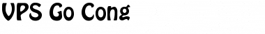 Download VPS Go Cong Regular Font Title Preview