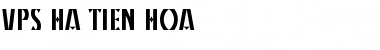 Download VPS Ha Tien Hoa Regular Font Title Preview