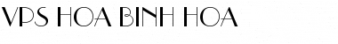 Download VPS Hoa Binh Hoa Normal Font Title Preview