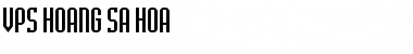 Download VPS Hoang Sa Hoa Regular Font Title Preview