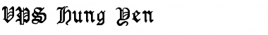 Download VPS Hung Yen Regular Font Title Preview