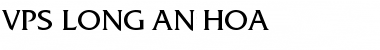 Download VPS Long An Hoa Normal Font Title Preview