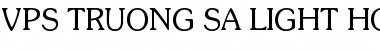 Download VPS Truong Sa Light Hoa Light Font Title Preview