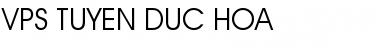 Download VPS Tuyen Duc Hoa Book Font Title Preview