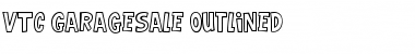 Download VTCGarageSale Outlined Font Title Preview