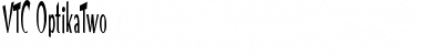 Download VTC-OptikaTwo Regular Font Title Preview