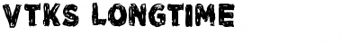 Download Vtks LongTime Regular Font Title Preview