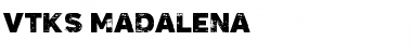 Download Vtks Madalena Regular Font Title Preview