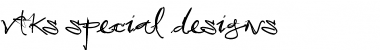 Download vtks special designs Regular Font Title Preview