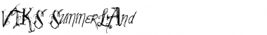 Download VTKS SummerLAnd Regular Font Title Preview