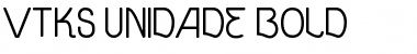 Download vtks unidade bold Regular Font Title Preview