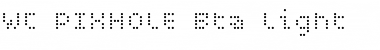 Download WC PIXHOLE light Bta Regular Font Title Preview