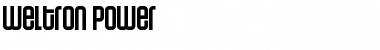 Download Weltron Power Regular Font Title Preview