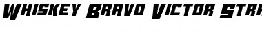 Whiskey Bravo Victor Straight Regular Font Title Preview Whiskey Bravo Victor Straight Regular Font Title Preview