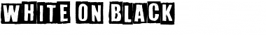 Download White On Black Regular Font Title Preview