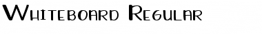 Download Whiteboard Regular Font Title Preview