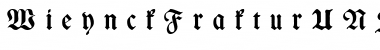 Download WieynckFrakturUNZ1L Bold Italic Font Title Preview