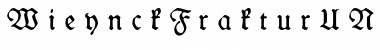 Download WieynckFrakturUNZ1L Italic Font Title Preview
