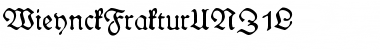 Download WieynckFrakturUNZ1L Regular Font Title Preview