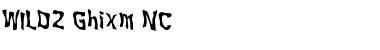 Download WILD2 Ghixm NC Regular Font Title Preview