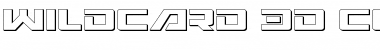 Download Wildcard 3D Regular Font Title Preview
