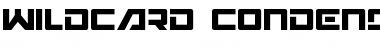 Download Wildcard Condensed Condensed Font Title Preview