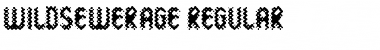 Download Wild Sewerage Regular Font Title Preview