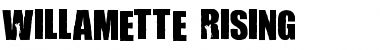 Download Willamette Rising Font Title Preview