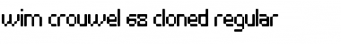 Download Wim Crouwel 68 Cloned Regular Font Title Preview