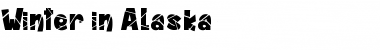 Download Winter in Alaska Regular Font Title Preview