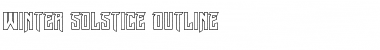 Download Winter Solstice Outline Outline Font Title Preview