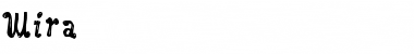 Download Wira Regular Font Title Preview