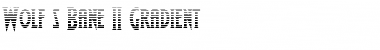Download Wolf's Bane II Gradient Regular Font Title Preview