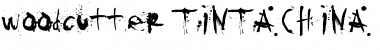 Download woodcutter TINTA CHINA Regular Font Title Preview