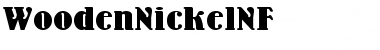 Download Wooden Nickel NF Regular Font Title Preview