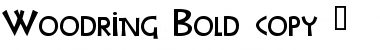 Download Woodring Bold Font Title Preview