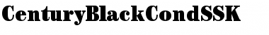 Download CenturyBlackCondSSK Regular Font Title Preview