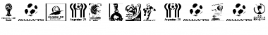 Download World Cup logos Regular Font Title Preview