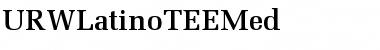 Download URWLatinoTEEMed Regular Font