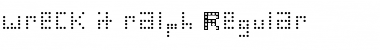 Download wreck it ralph Regular Font Title Preview