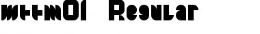 Download wttm#01 Regular Font Title Preview
