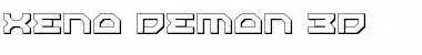 Download Xeno-Demon 3D Regular Font