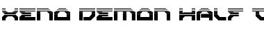 Download Xeno-Demon Half-Tone Regular Font