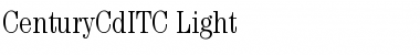 Download CenturyCdITC Light Font Title Preview