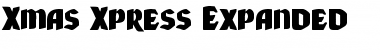 Download Xmas Xpress Expanded Font