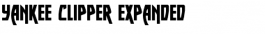 Download Yankee Clipper Expanded Expanded Font