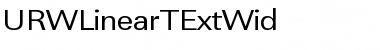 Download URWLinearTExtWid Regular Font