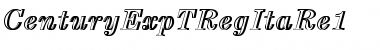 Download CenturyExpTRegItaRe1 Regular Font Title Preview