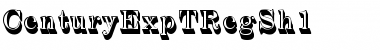 Download CenturyExpTRegSh1 Regular Font Title Preview
